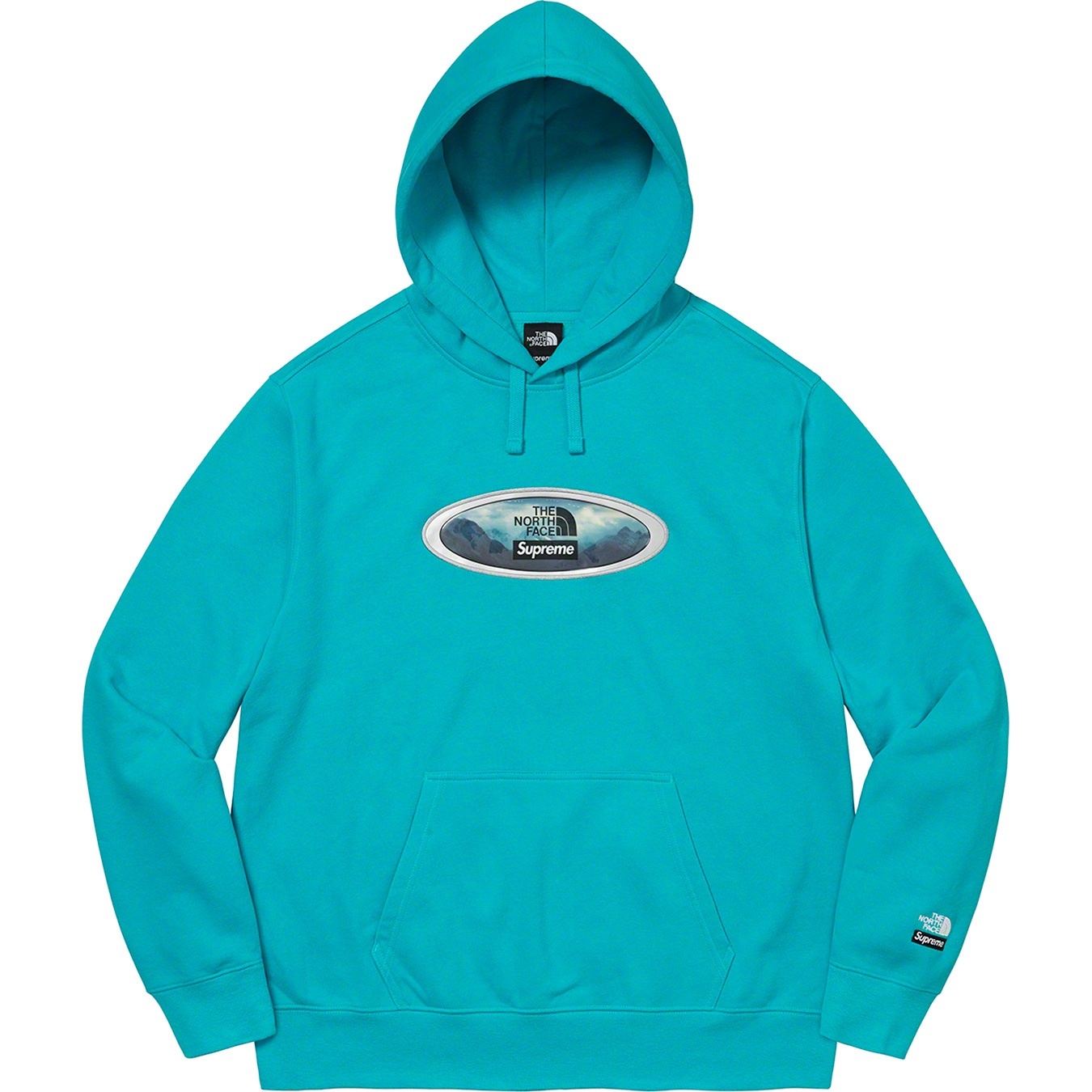 Supreme®/The North Face® Lenticular Mountains Hooded Sweatshirt view 8